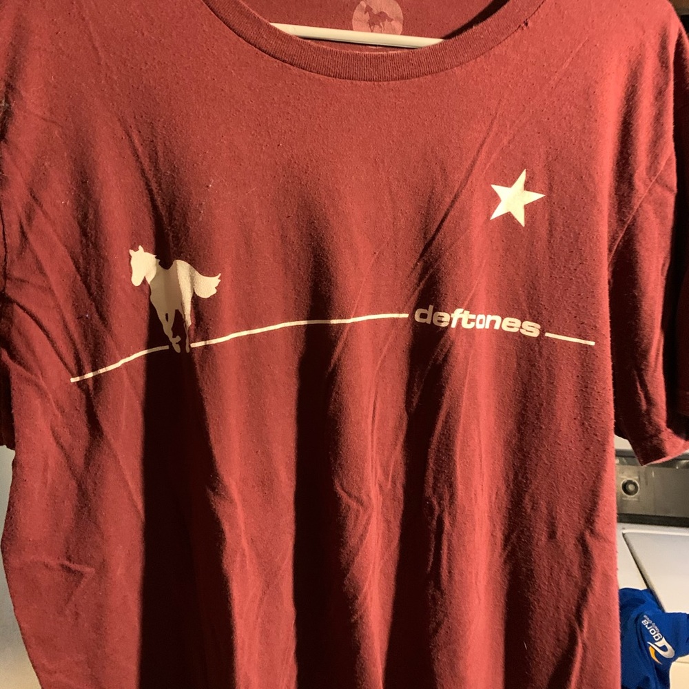 Men’s Deftones White Pony T-Shirt